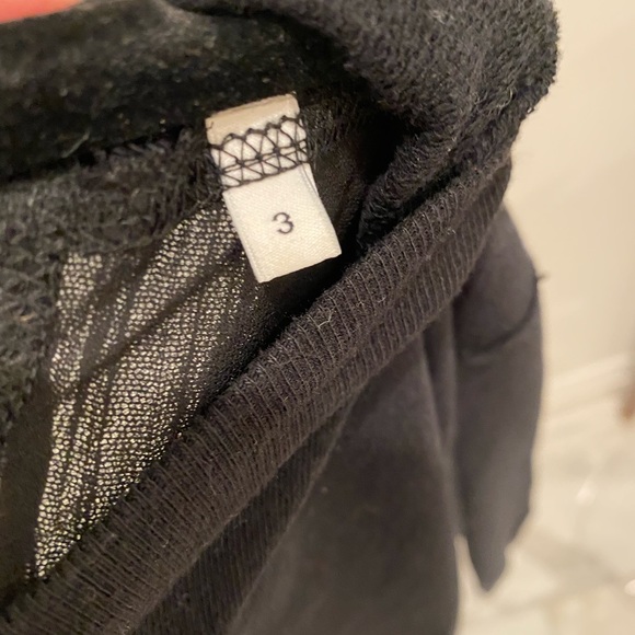 Sandro Paris Cotton Sweatshirt with Must-See Back Detail!! - Picture 6 of 7